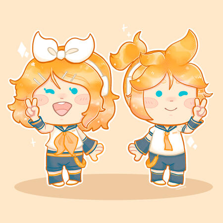 Rin & Len Rin & Len